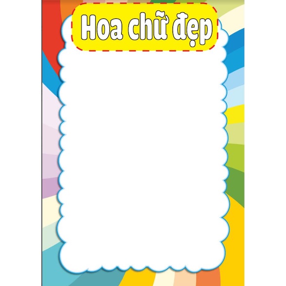 Các Bảng Góc Học Tập Rời size A3 Trang Trí Lớp (Đồ Dùng Dạy Học Miki)
