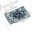 BORAGETE Nữ Băng Đô Phụ Kiện Tóc Băng Đô Quấn Tóc Handmade Cô Dâu Tiara Đầu
