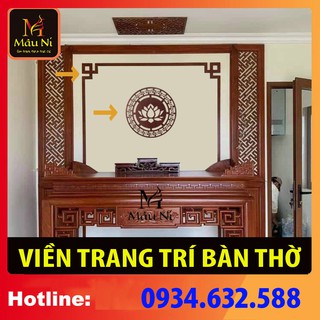 sx - [ CHỈ THỜ TRANG TRÍ ] Ốp trang trí bàn thờ MÂU NI dùng dán ...