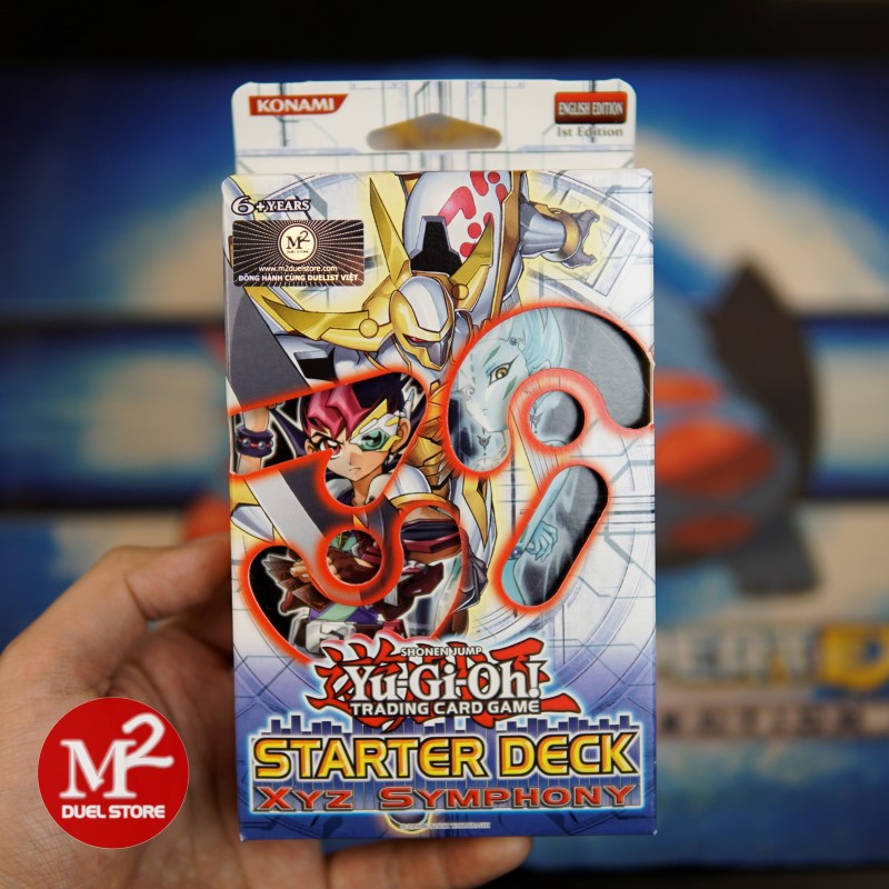 XYZ Symphony Mazo Inicio Yu-Gi-Oh! - Starter Deck 2012 XYZ Symphony - Mazo  Listo Para Jugar, Con Playmat Y Gua