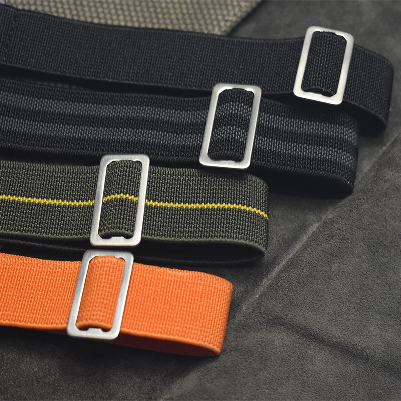 Nato Dây Đeo Đồng Hồ Dù Quân Đội Pháp 60 '' 20mm 22mm Bằng Vải Dù Nylon Co Giãn Cho Nam Và Nữ