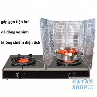Tấm chắn dầu mỡ làm từ hợp kim nhôm cao cấp, tấm chắn dầu bắn an toàn cho người sử dụng, tiện lợi đa năng GD493-TamChDau