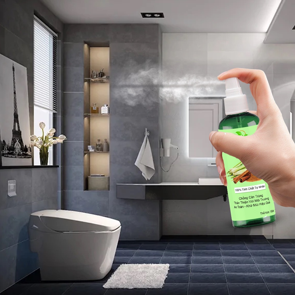 Ảnh Xịt đuổi muỗi và côn trùng Quế- Sả Java chai 50ml TAMAS, thơm phòng, thư giãn, xua đuổi muỗi và côn trùng hiệu quả. 3