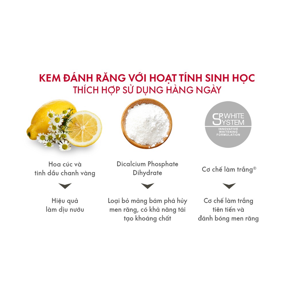 Mô tả Kem Đánh Răng SPLAT Sensitive Professional series Phục Hồi Men Răng, Giúp Trắng Sáng Và Giảm Ê Buốt Dung Tích 20ml - 2