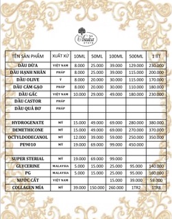 Dầu Dừa ép lạnh - 10ml/50ml/100ml