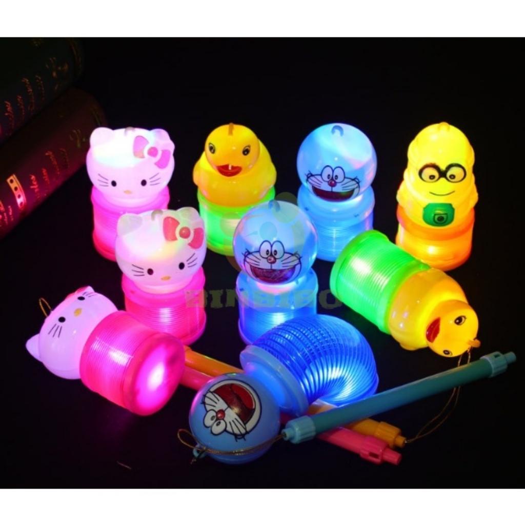 Đèn lồng trung thu cho bé hình thú kiểu lò xo cực cute
