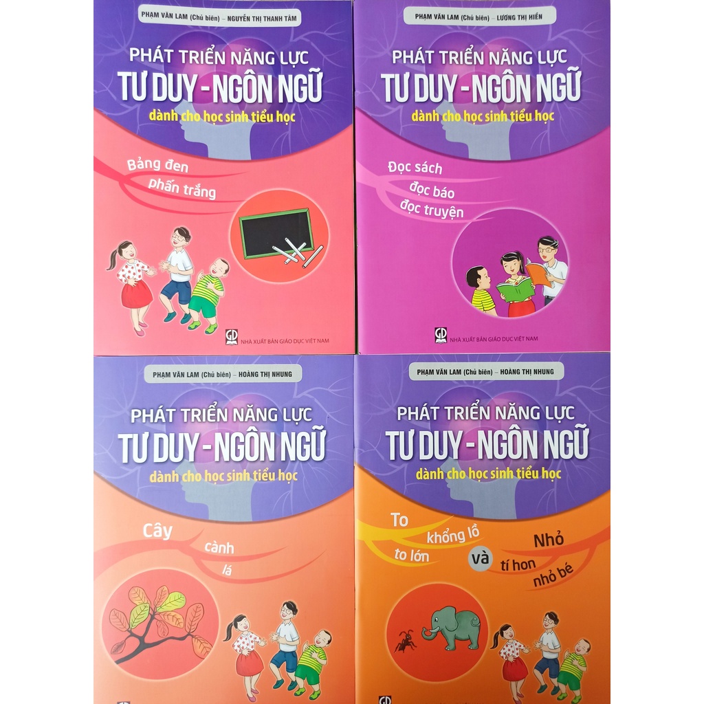Ảnh Sách - Bộ phát triển năng lực tư duy - ngôn ngữ dành cho học sinh Tiểu Học 1