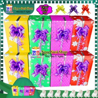 [BAO ĐẸP] HỘP QUÀ CHỮ NHẬT GIẤY KIẾNG SIZE ĐẠI 30CM + TẶNG KÈM NƠ 3CM - HỘP GÓI QUÀ GIẤY KIẾNG QUÁ ĐẸP