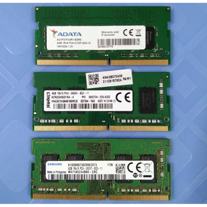 ram laptop ddr4 gắn cho laptop