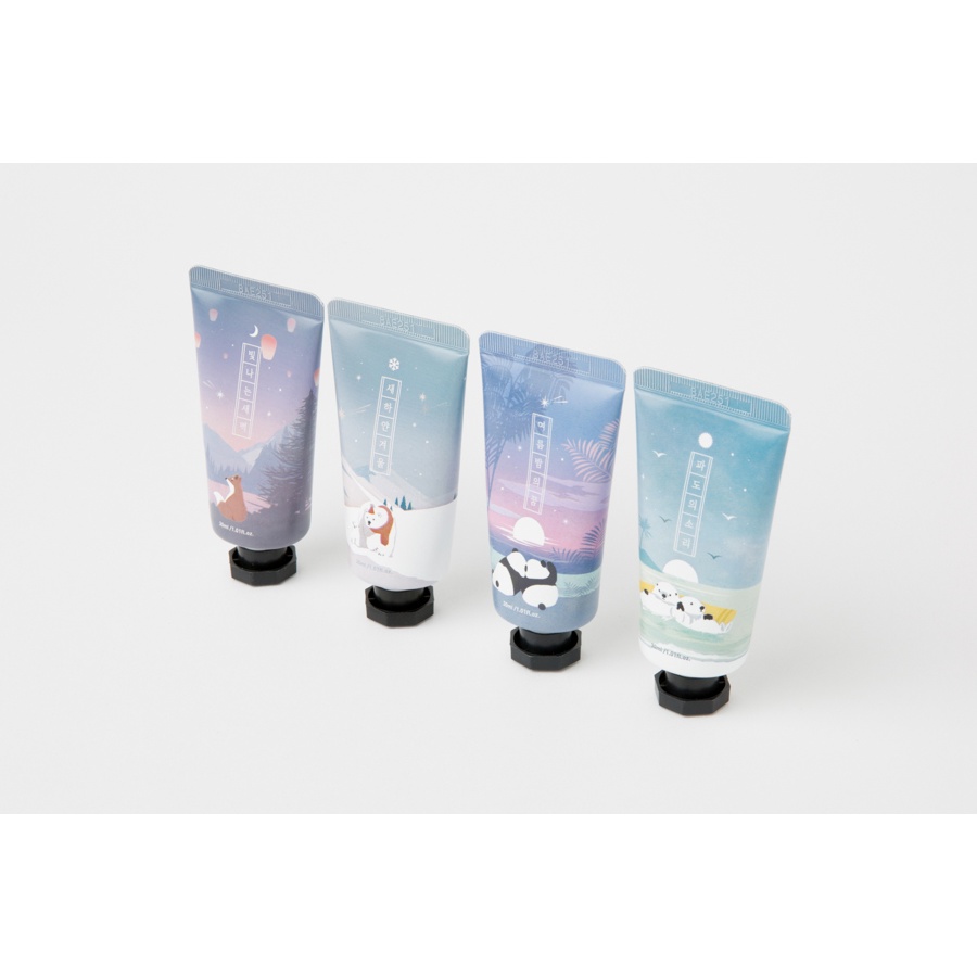 Ảnh Set 4 Kem Dưỡng Da Tay ARTBOX Hàn Quốc Hình Những Người Bạn Động Vật 30g*4 1