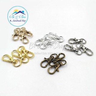 Móc Khóa Càng Cua Gắn Móc Chìa Khóa, Móc Dây Đeo Túi Xách Nhỏ, Làm Phụ Kiện Handmade