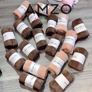 AMZO_KHĂN TẮM HÀN QUỐC 1M4*70CM NẶNG THẤM HÚT NHANH/ MỀM MỊN SIÊU THẤM HÚT