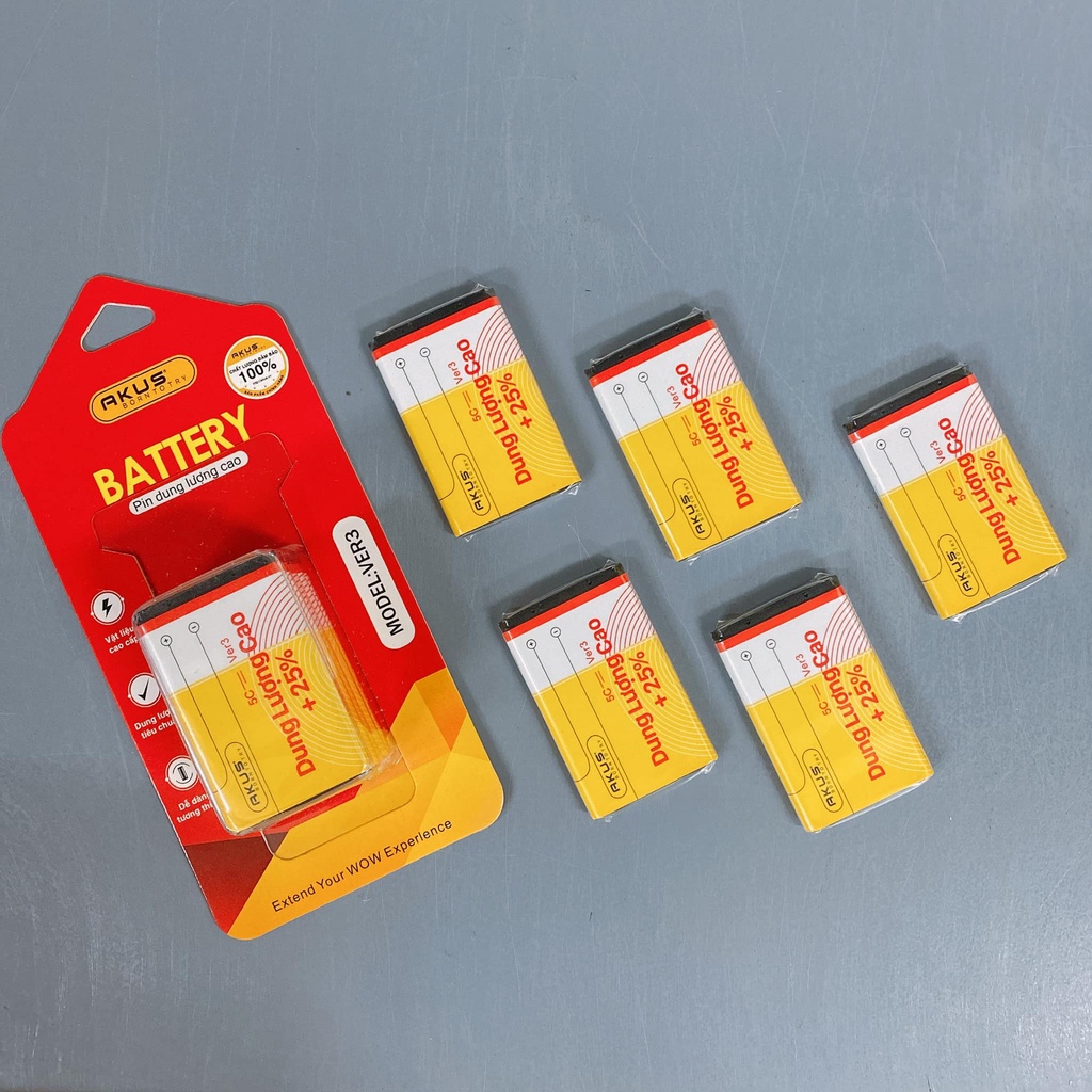 Ảnh Pin Nokia 4C 5C AKUS dung lượng cao - HÀNG CHÍNH HÃNG BẢO HÀNH 12 THÁNG - Akus 2