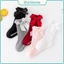 Tất vớ đùi chống trượt đính nơ, tất lửng cho bé gái sơ sinh 0-2 tuổi ShinHome