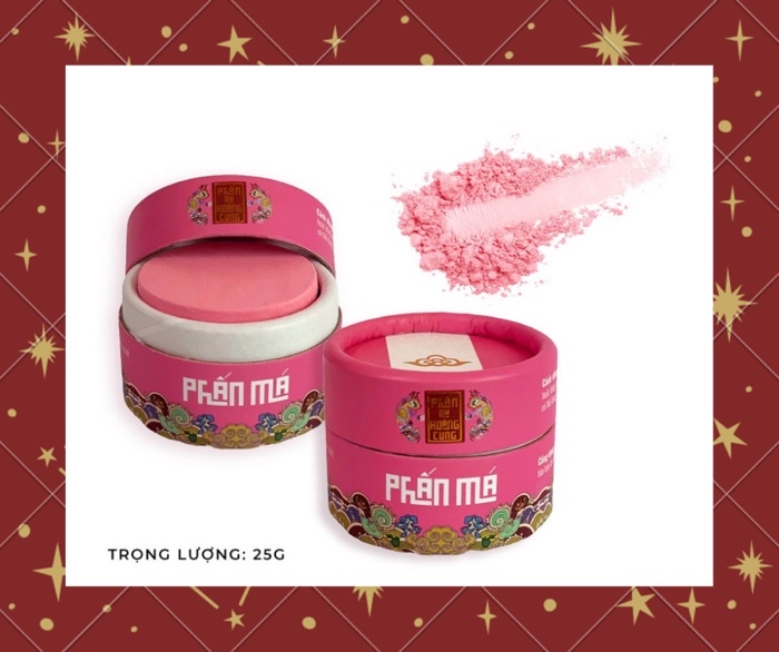 Mô tả Combo dưỡng da trang điểm Phấn Nụ Hoàng Cung 25gr/hộp - 2