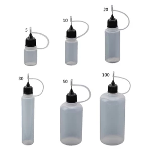 Set 10 Chai Rỗng Có Đầu Kim Tiêm Dùng Làm Keo Dán Thủ Công