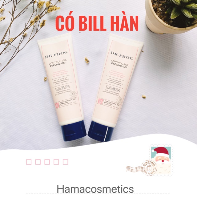 Tẩy tế bào chết Hàn Quốc Dr Frog control tox peeling gel 100 CHÍNH