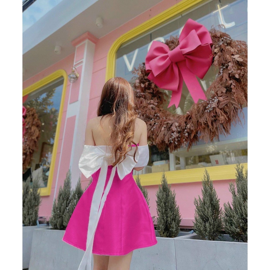 ĐẦM TRỄ VAI NƠ LƯNG, VÁY BẸT VAI NƠ LƯNG, ĐẦM ĐI TIỆC - MEOINDAHOUSE- SANG CHẢNH ⚡HỎA TỐC - SIÊU RẺ⚡