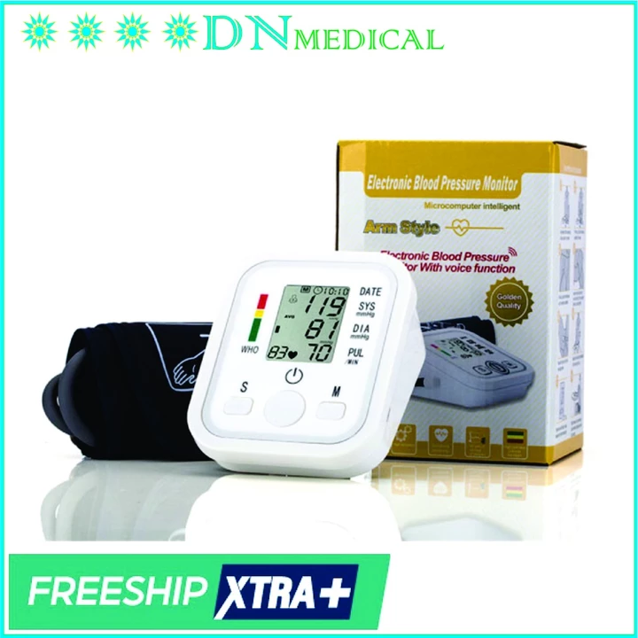Máy đo huyết áp bắp tay tự động Jziki - Hàng Chính Hãng Chính Xác Dễ Sử Dụng Beame Jziki FSE8