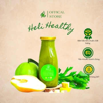 Nước ép mix ổi, lê, cần tây, gừng Heli Healthy Thanh lọc 330ml, 550ml