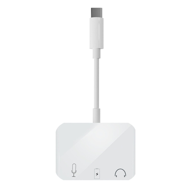 Bộ chuyển đổi micro MIS USB-C Loại C Thẻ âm thanh nổi ngoài với 3 5mmAudioJack Bộ chia thẻ âm thanh bên ngoài Conver