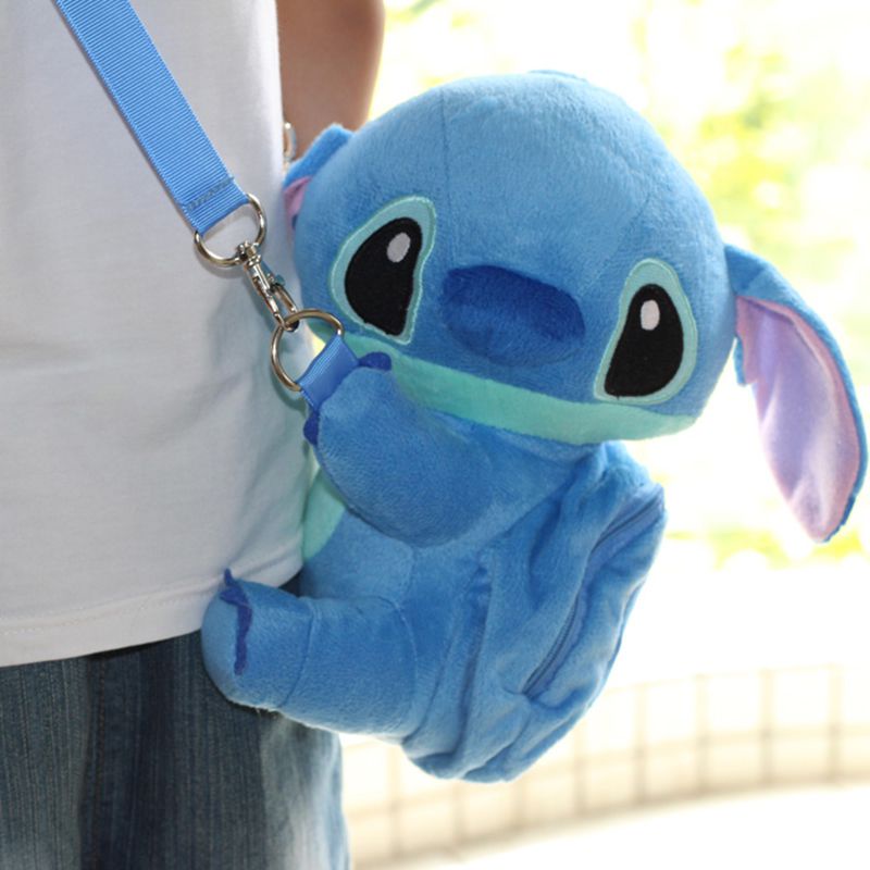 Túi Đeo Chéo Hình stitch Nhồi Bông Mềm Mại Thoải Mái