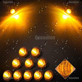 Đèn LED báo bên hông tròn nhỏ 3/4" 12V tiện dụng cho xe tải