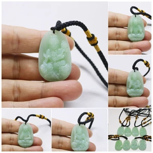 Mặt dây chuyền phật Đại Thế Chí Bồ Tát đá cao cấp size nhỏ - Phật tuôit NGọ