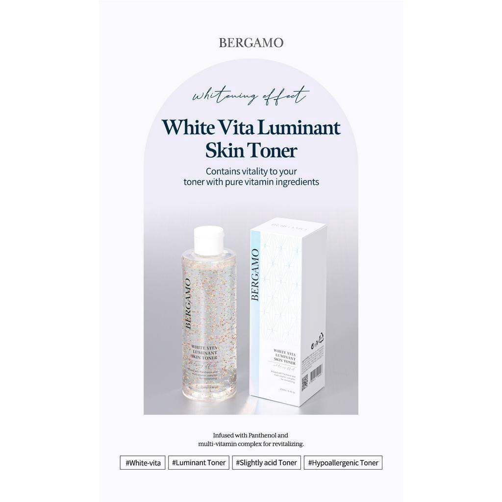 Ảnh Toner Vitamin Bergamo 250ml Giúp Da Trắng Sáng 1