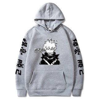 Áo Hoodie My Hero Giới Học Thuật Nam Hoodie Áo Bakugou Manga Anime Nhật Bản Khoác Hoodie