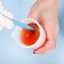BTF Trộn Batter Cạp Chống Dính Linh Hoạt Nướng Thìa Silicon Khuấy Dính Chịu Nhiệt Bánh Kem Bơ Thìa