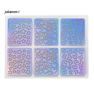 [Hàng mới về] Set 12 tấm dập khuôn mẫu trang trí móng tay độc đáo
