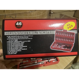 BỘ DỤNG CỤ MỞ BU LÔNG ỐC VÍT ĐA NĂNG 46 CHI TIẾT (HÀNG NHẬP KHẨU GIÁ TỐT)