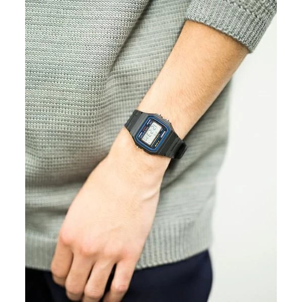 Ảnh Đồng Hồ Casio Nam Dây Nhựa STANDARD F-91W-1 Chính Hãng 2