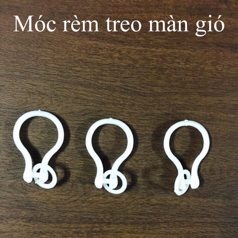 20 khiến nhựa treo rèm,treo màn gió độ rộng 3.5cm | Shopee Việt Nam