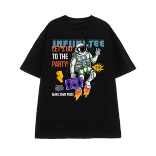 Áo thun INFINITEE Fni0822, Thun 100% Cotton - form rộng Unisex. Nam - 261