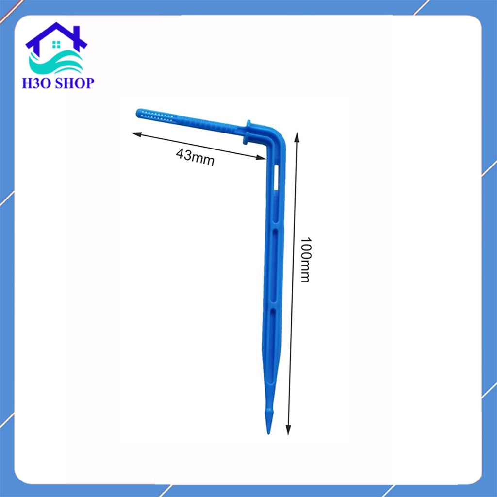 10 [10 cái ] que Que cắm nhỏ giọt lưu lượng 2L/h, đầu tưới nhỏ giọt