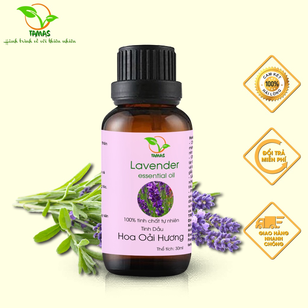 Ảnh Tinh dầu thơm phòng, khử mùi, khử khuẩn, giải tỏa căng thẳng, hương thơm tươi mát từ thiên nhiên- Chai 30ml 2