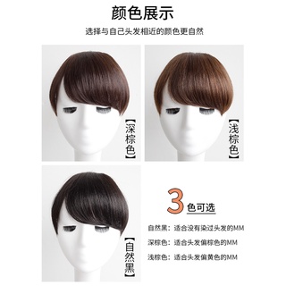 Tóc Mái Giả Chéo phong cách Hàn Quốc giống tóc thật Hamin