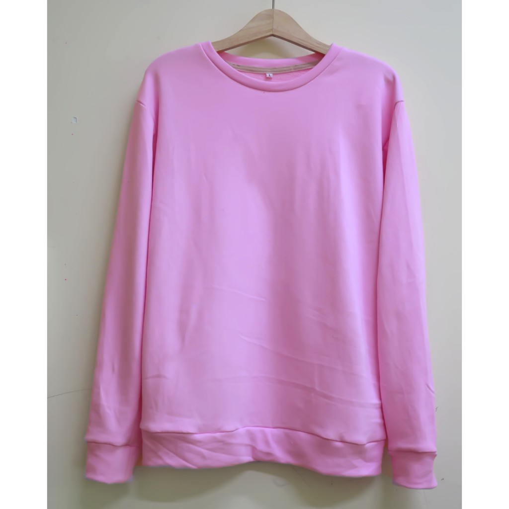 Áo Thun Sweater Pink Unisex