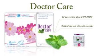 Băng vệ sinh thảo dược Docter care ( siêu thấm, chống tràn ngược)