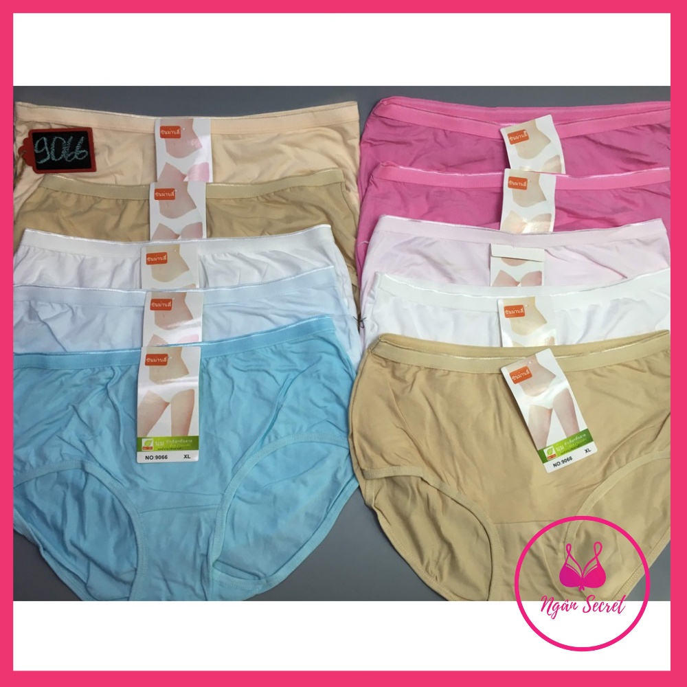Combo quần lót nữ Cạp cao, Size lớn (50-90kg) , chất liệu cotton cao cấp, co dãn
