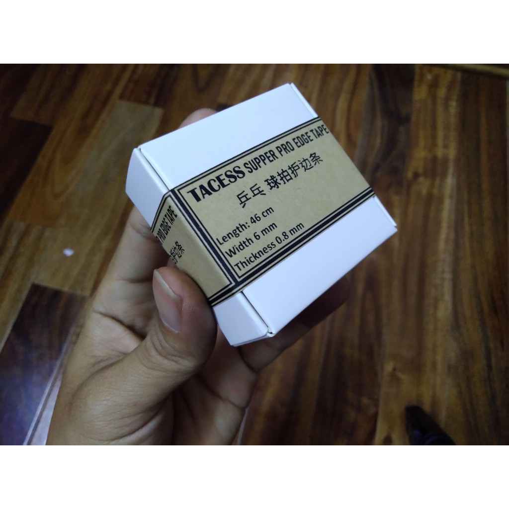 [Xỉ, lẻ, CTV] Viền vợt chống va đập Tacess (viền vợt bóng bàn) siêu chống va đập cho bóng bàn