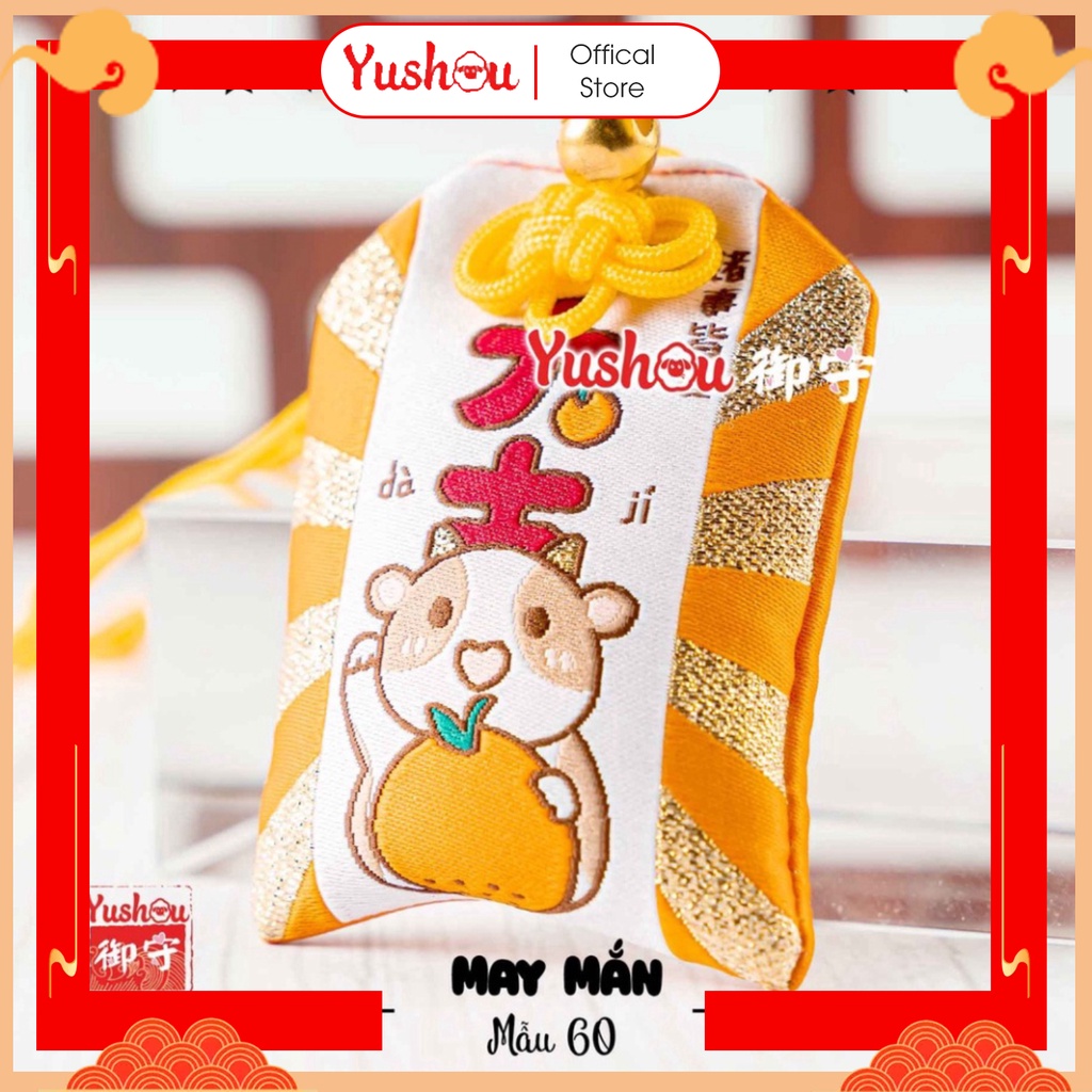 Túi Phước Yushou May Mắn - Mẫu 60 - Đại Cát Đại Lợi, Có sẵn, Quà tặng ý nghĩa.