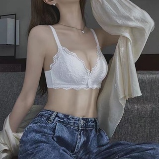 Áo ngực su Ren hoa không gọng mút mỏng Cao Cấp quyến rũ, nhẹ nhàng không gây bí bách khó chịu A-2004