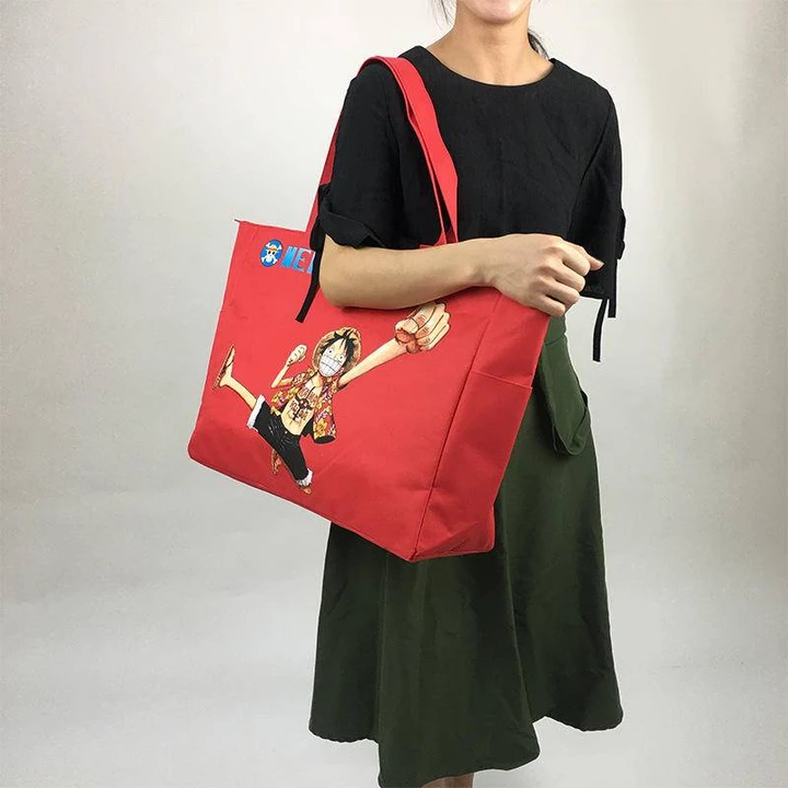 Women's Canvas Work Tote – Water-Resistant, Large – 2