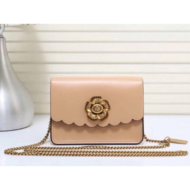 Coach bowery store crossbody tea rose