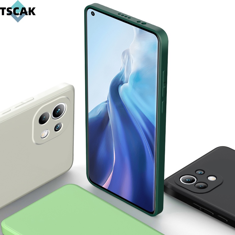 Ốp điện thoại silicon mềm siêu mỏng bảo vệ camera chất lượng cho Xiaomi Civi Max 4 Mix 2s 2 Mi 11 Lite 11 Pro 11