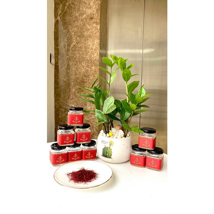 Nhụy hoa nghệ tây Saffron Iran 2Gr loại gãy