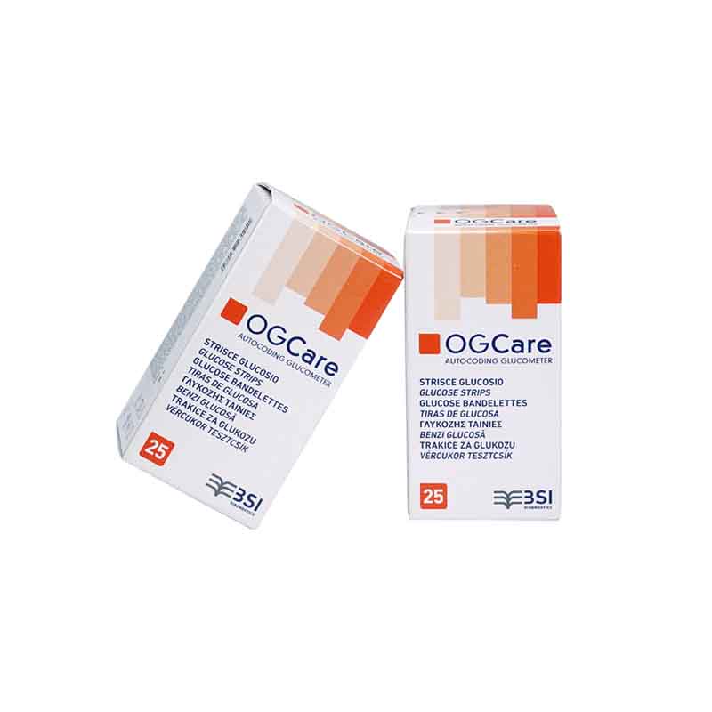 Ảnh Que thử đường huyết OGCARE hộp 25 que date xa chính hãng - MEDICAL 3